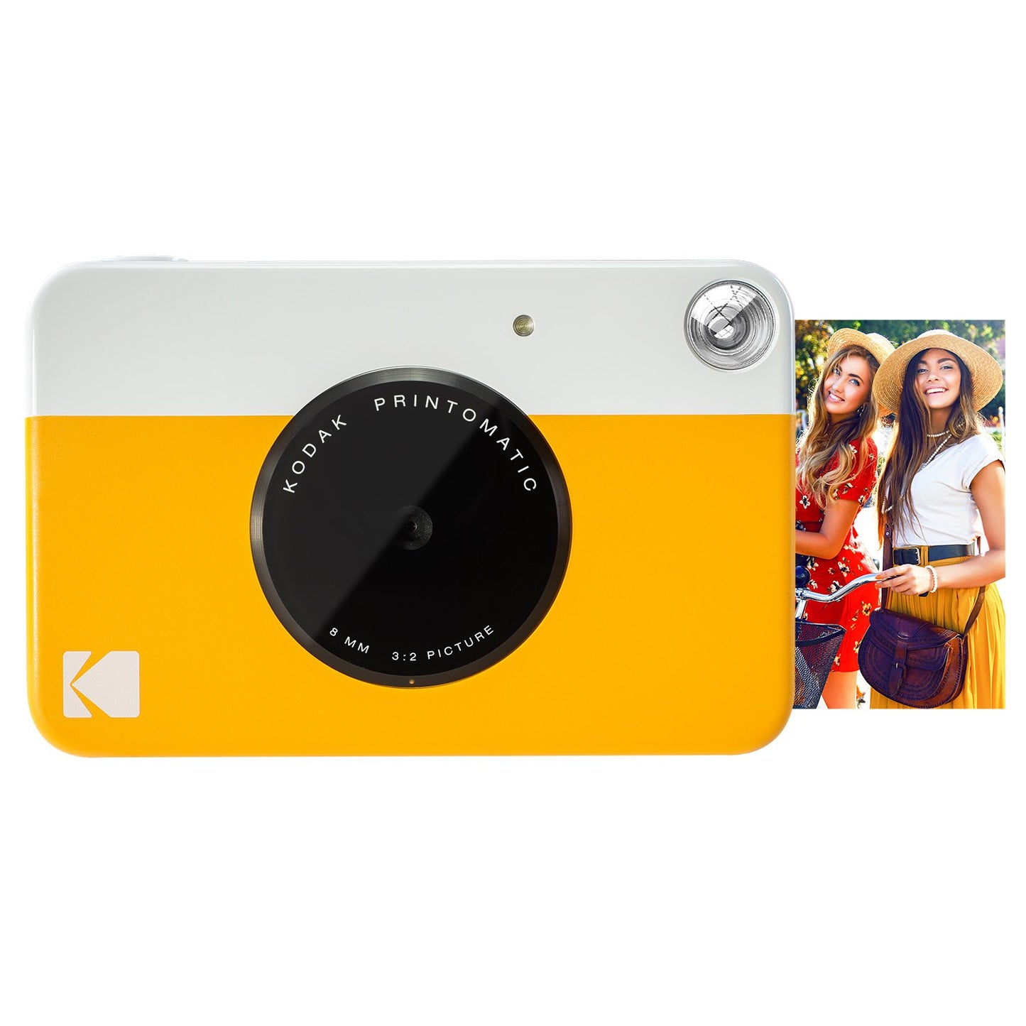KODAK Printomatic Full-Color Instant Print Digital Camera - Colorful Photos On Zink 2x3" Sticky-Back Photo Paper - 5MP, Portable, Creative Fun Gift for Birthday, Christmas, Holiday - Green